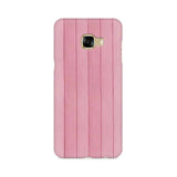 Pink Wood Mobile Cover For Samsung C5 Pro