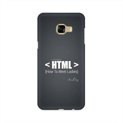 HTML Mobile Cover For Samsung C7 Pro
