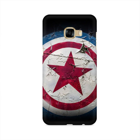 Captain America Mobile Cover For Samsung C7 Pro