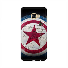 Captain America Mobile Cover For Samsung C7 Pro