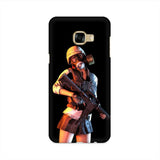 Mask Girl Mobile Cover For Samsung C7 Pro