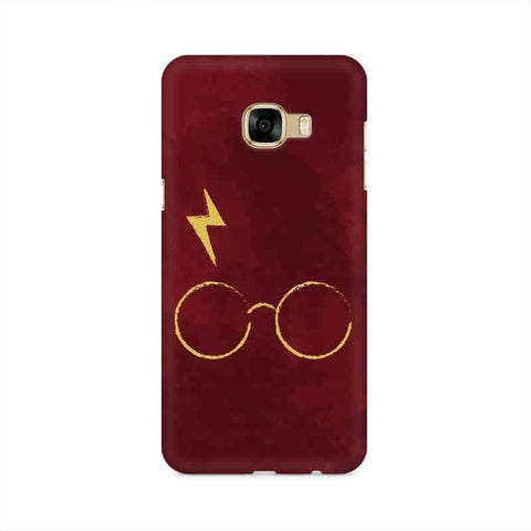 Symbols of Harry Potter Mobile Cover For Samsung C7 Pro