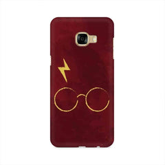 Symbols of Harry Potter Mobile Cover For Samsung C7 Pro