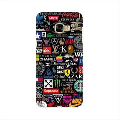 Brands Logo's Mobile Cover For Samsung C7 Pro