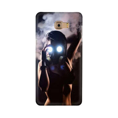 Gas Mask Girl Mobile Cover For Samsung C9 Pro