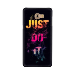 Just Do it Mobile Cover For Samsung C9 Pro