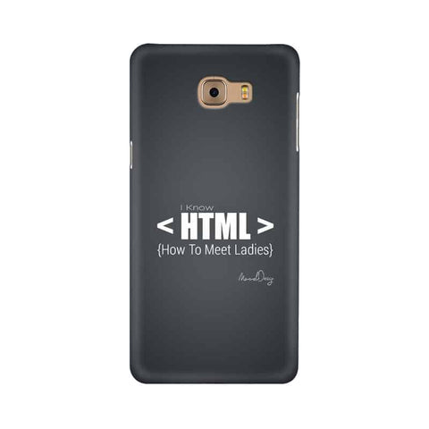 HTML Mobile Cover For Samsung C9 Pro