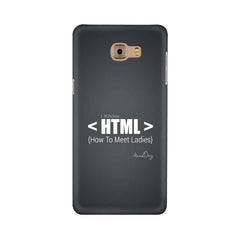 HTML Mobile Cover For Samsung C9 Pro