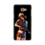 Mask Girl Mobile Cover For Samsung C9 Pro