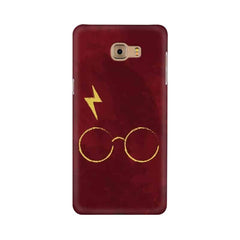 Symbols of Harry Potter Mobile Cover For Samsung C9 Pro