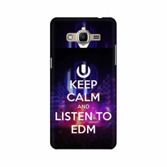 Keep Calm And Listen To EDM Mobile Cover For Samsung J2 Prime