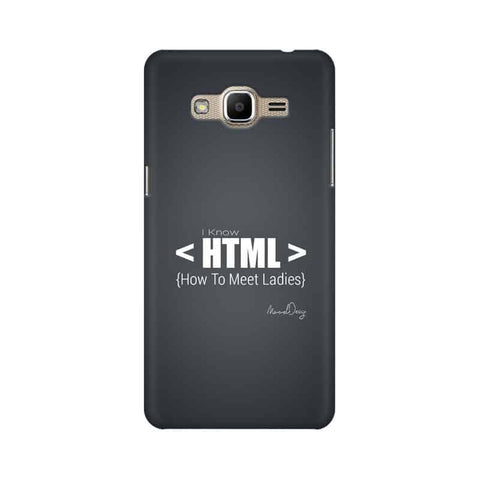HTML Mobile Cover For Samsung J2 Prime