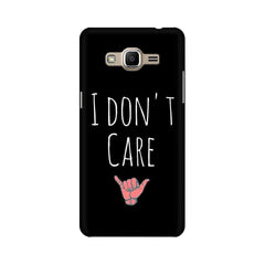 I Don't Care Mobile Cover For Samsung J2 Prime