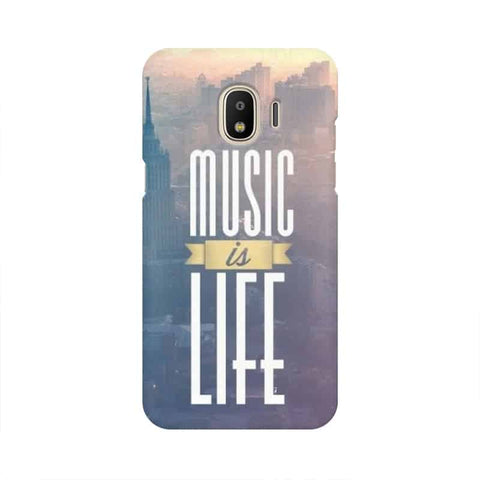Music is Life Mobile Cover For Samsung J2 Pro (2018)
