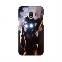 Gas Mask Girl Mobile Cover For Samsung J2 Pro (2018)