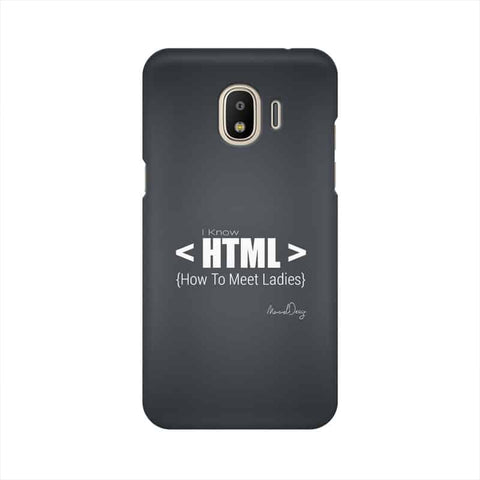 HTML Mobile Cover For Samsung J2 Pro (2018)
