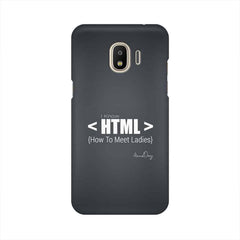 HTML Mobile Cover For Samsung J2 Pro (2018)