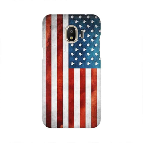 USA Flag Mobile Cover For Samsung J2 Pro (2018)