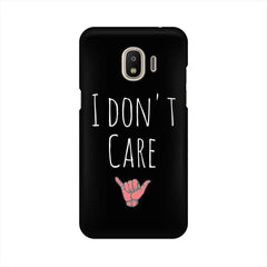 I Don't Care Mobile Cover For Samsung J2 Pro (2018)