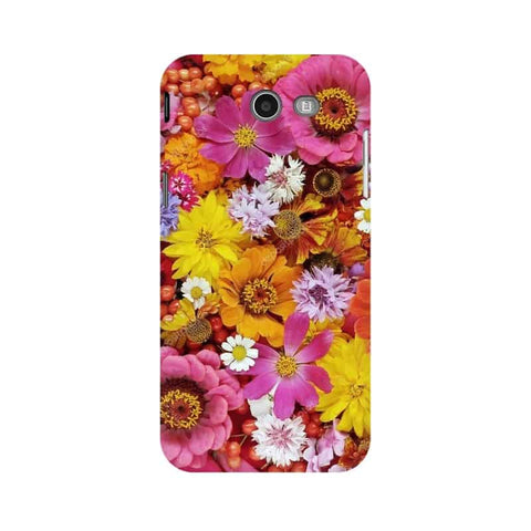 Colorful Flowers Background Mobile Cover For Samsung J3 2017