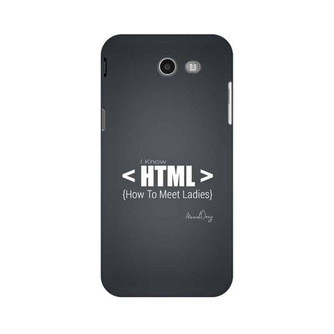 HTML Mobile Cover For Samsung J3 2017