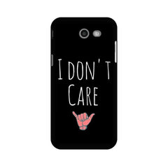 I Don't Care Mobile Cover For Samsung J3 2017