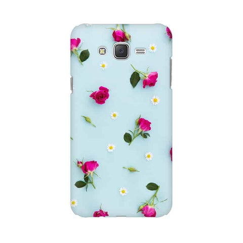 Floral Background Mobile Cover For Samsung J3