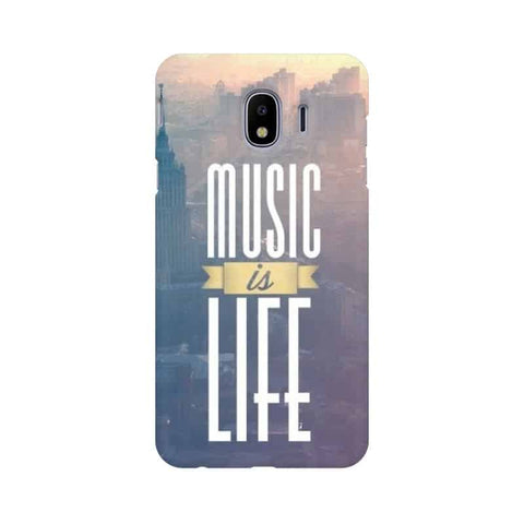 Music is Life Mobile Cover For Samsung J4