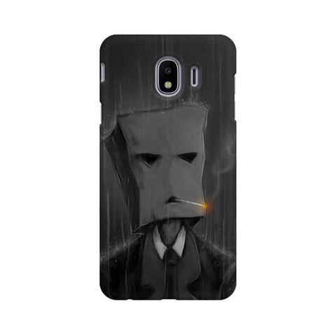 Smoking in The Rain Mobile Cover For Samsung J4