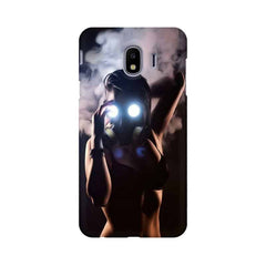 Gas Mask Girl Mobile Cover For Samsung J4