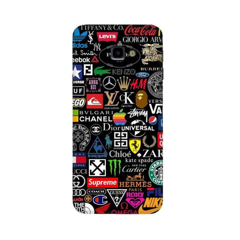 Brands Logo's Mobile Cover For Samsung J5
