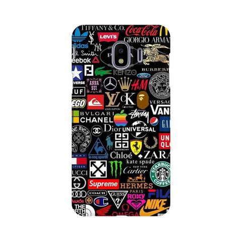 Brands Logo's Mobile Cover For Samsung J4 Plus