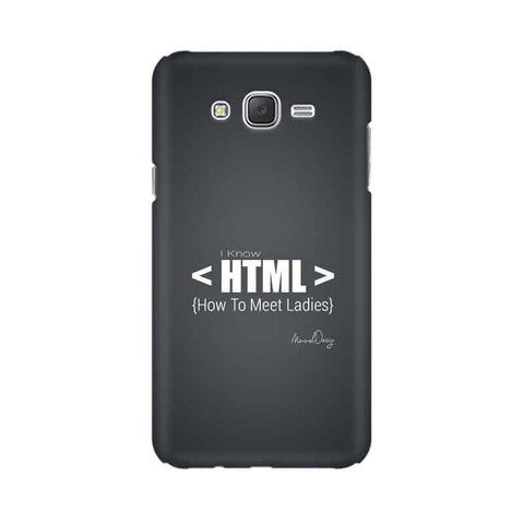 HTML Mobile Cover For Samsung J5 2016