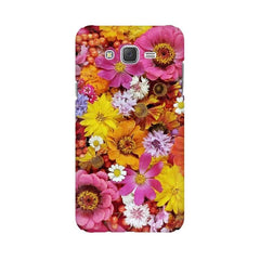 Colorful Flowers Background Mobile Cover For Samsung J5