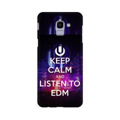 Keep Calm And Listen To EDM Mobile Cover For Samsung J6