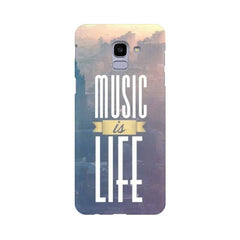 Music is Life Mobile Cover For Samsung J6