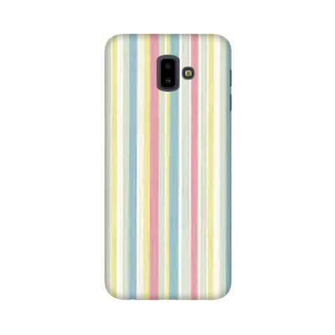 Pastel Lines Mobile Cover For Samsung J6+