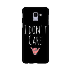 I Don't Care Mobile Cover For Samsung J6