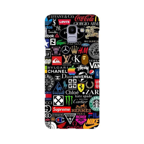 Brands Logo's Mobile Cover For Samsung J6 Plus