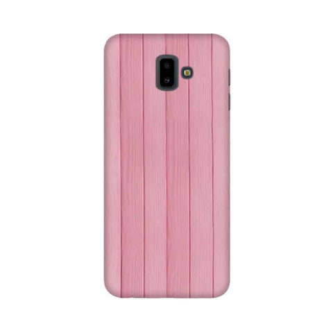 Pink Wood Mobile Cover For Samsung J6 Plus