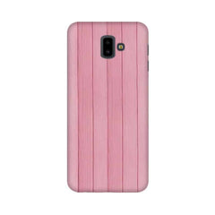 Pink Wood Mobile Cover For Samsung J6 Plus