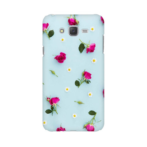 Floral Background Mobile Cover For Samsung J7 2016