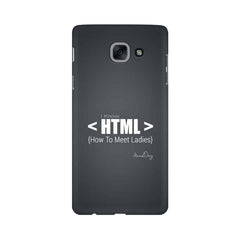HTML Mobile Cover For Samsung J7 Max
