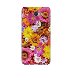 Colorful Flowers Background Mobile Cover For Samsung J7 Prime