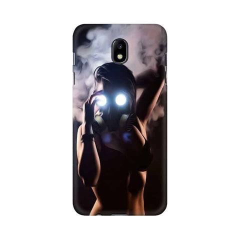 Gas Mask Girl Mobile Cover For Samsung J7 Pro