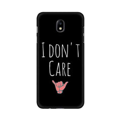 I Don't Care Mobile Cover For Samsung J7 Pro