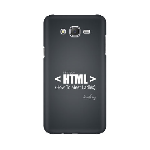 HTML Mobile Cover For Samsung J7