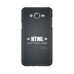 HTML Mobile Cover For Samsung J7