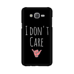 I Don't Care Mobile Cover For Samsung J7