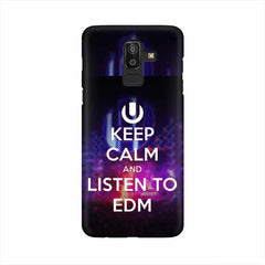 Keep Calm And Listen To EDM Mobile Cover For Samsung J8